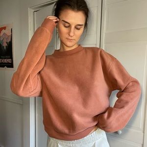 Fabletics fleece crew neck